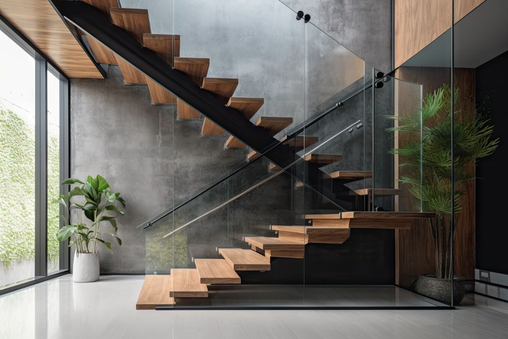types modeles escaliers bois